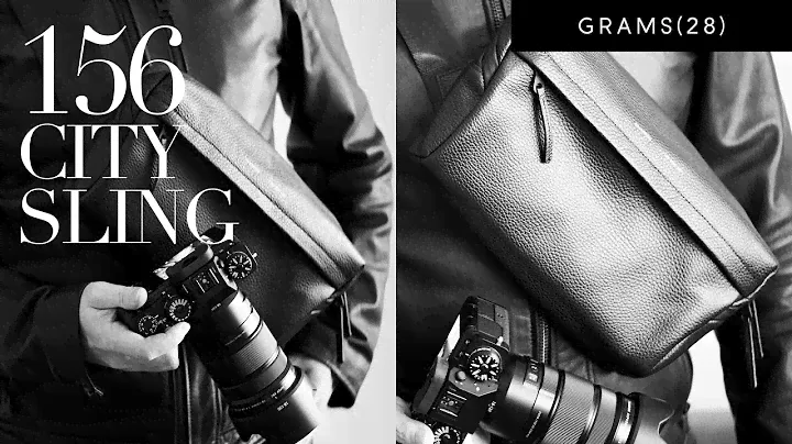 Grams 28 - 156 City Sling - Luxury Street Photography Sling Bag ( Italian Leather )