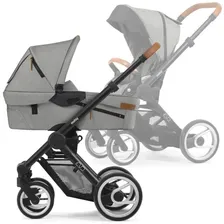 Mutsy детская коляска 2 в 1 evo / цвет urban nomad light grey (шасси black cognac)