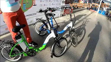 Электровелосипед складной Elbike Galant 20 дюймов колеса Новинка Велопарк 2019 Обзор Voltreco.ru