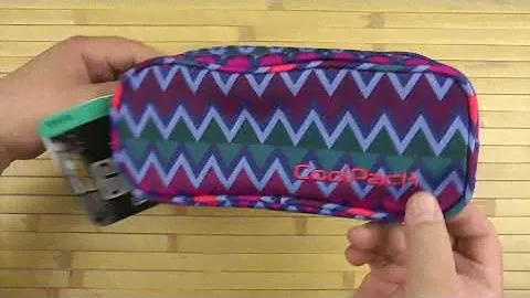 Распаковка CoolPack Clever 2 отделения Chevron Stripes 82393CP