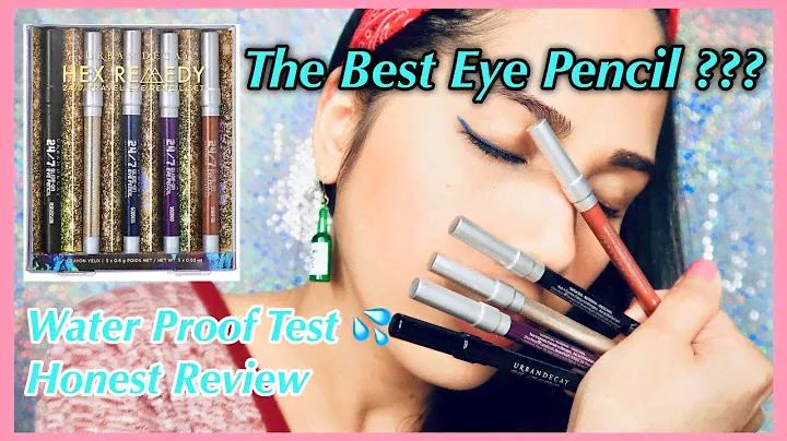 Urban Decay 24/7 Glide-On Eye Pencil Set | Waterproof Test | Swatches | Honest Review
