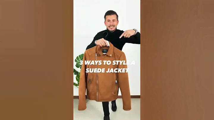 3 AWESOME WAYS TO STYLE A SUEDE JACKET